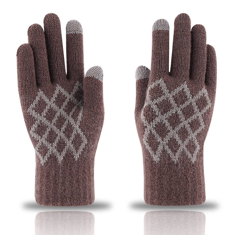 Winter Touchscreen Gloves Warm Knit 5