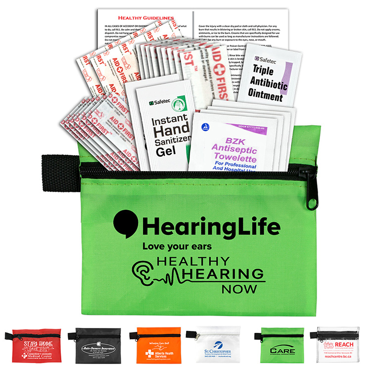 "Altair" 26 Piece First Aid Kit in Zipper Pouch 17