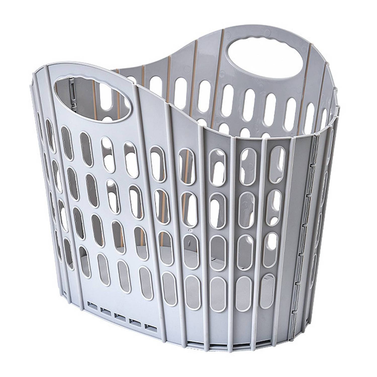 Plastic Foldable Laundry Basket 8