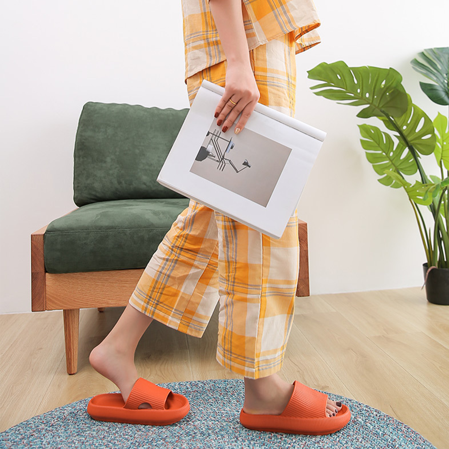Indoor Leopard Cool Flip-Flops 4
