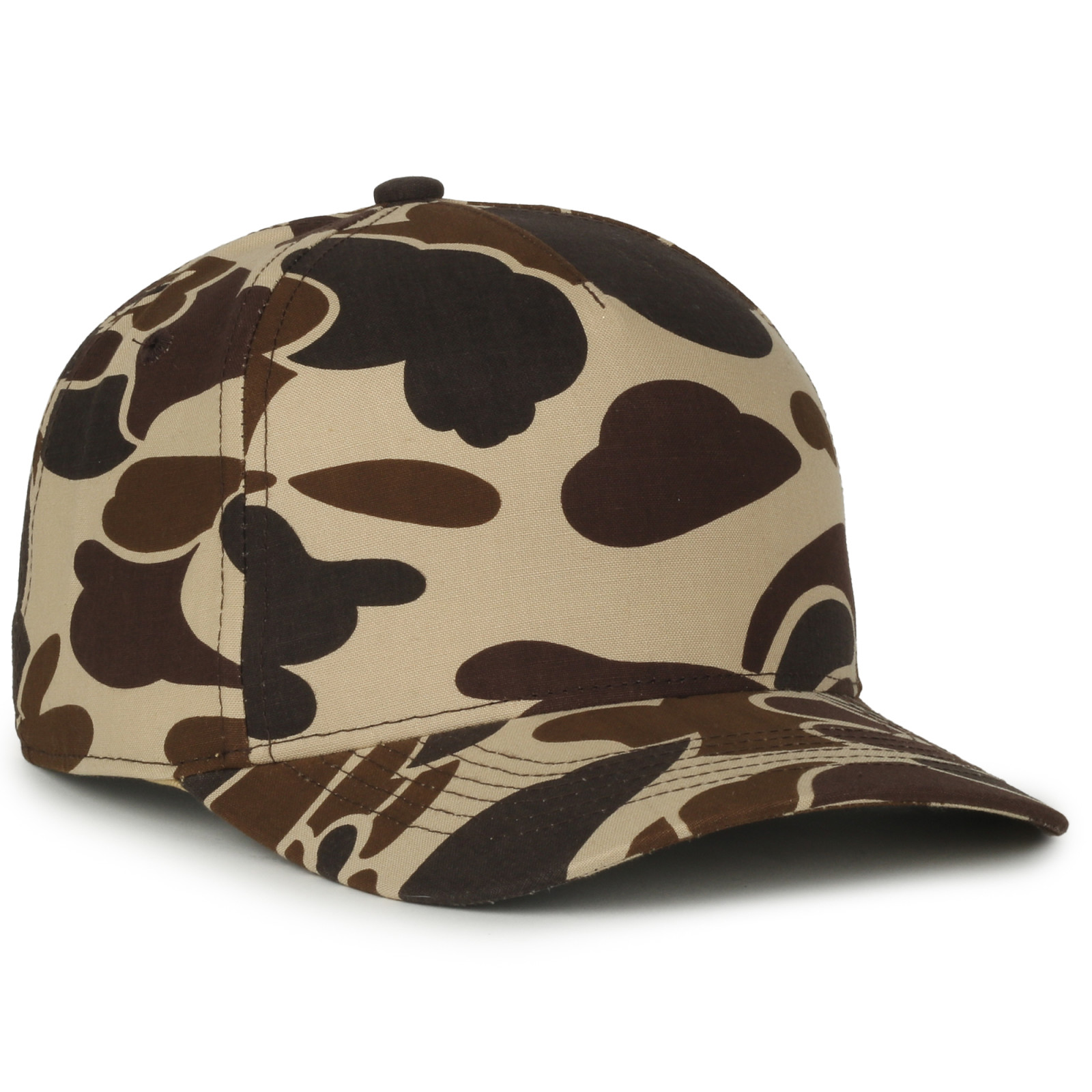 5-Panel Generic Camo Solid Back 3