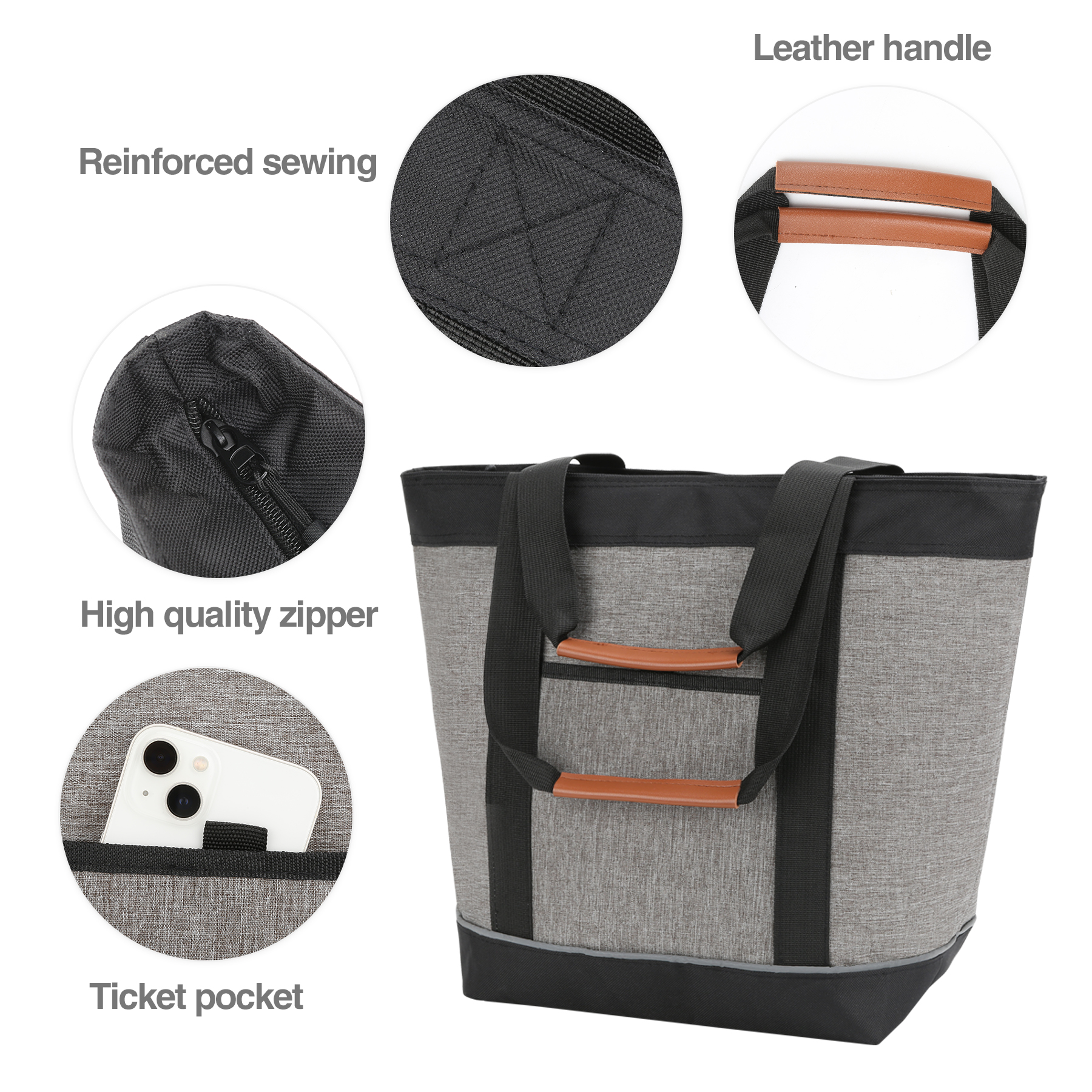 28 Can Insulated Soft Cooler Beach Tote 2