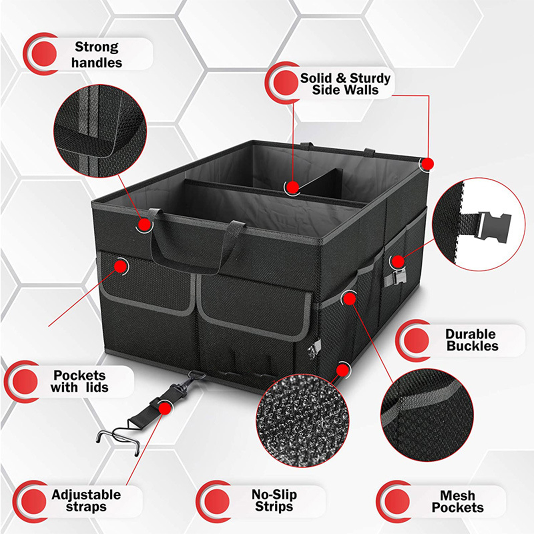 Car Trunk Organizer Holder 4