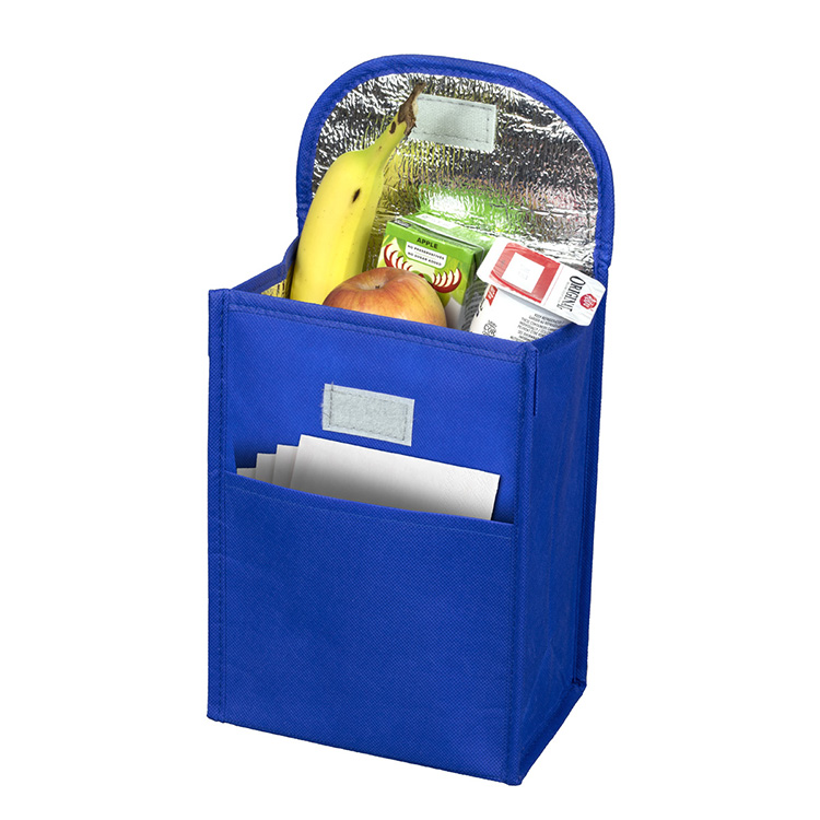 7"W x 10"H x 5"Gusset - "ARCTIC CHILL" Tall Insulated Cooler Lunch Tote with Hook & Loop Closure 31