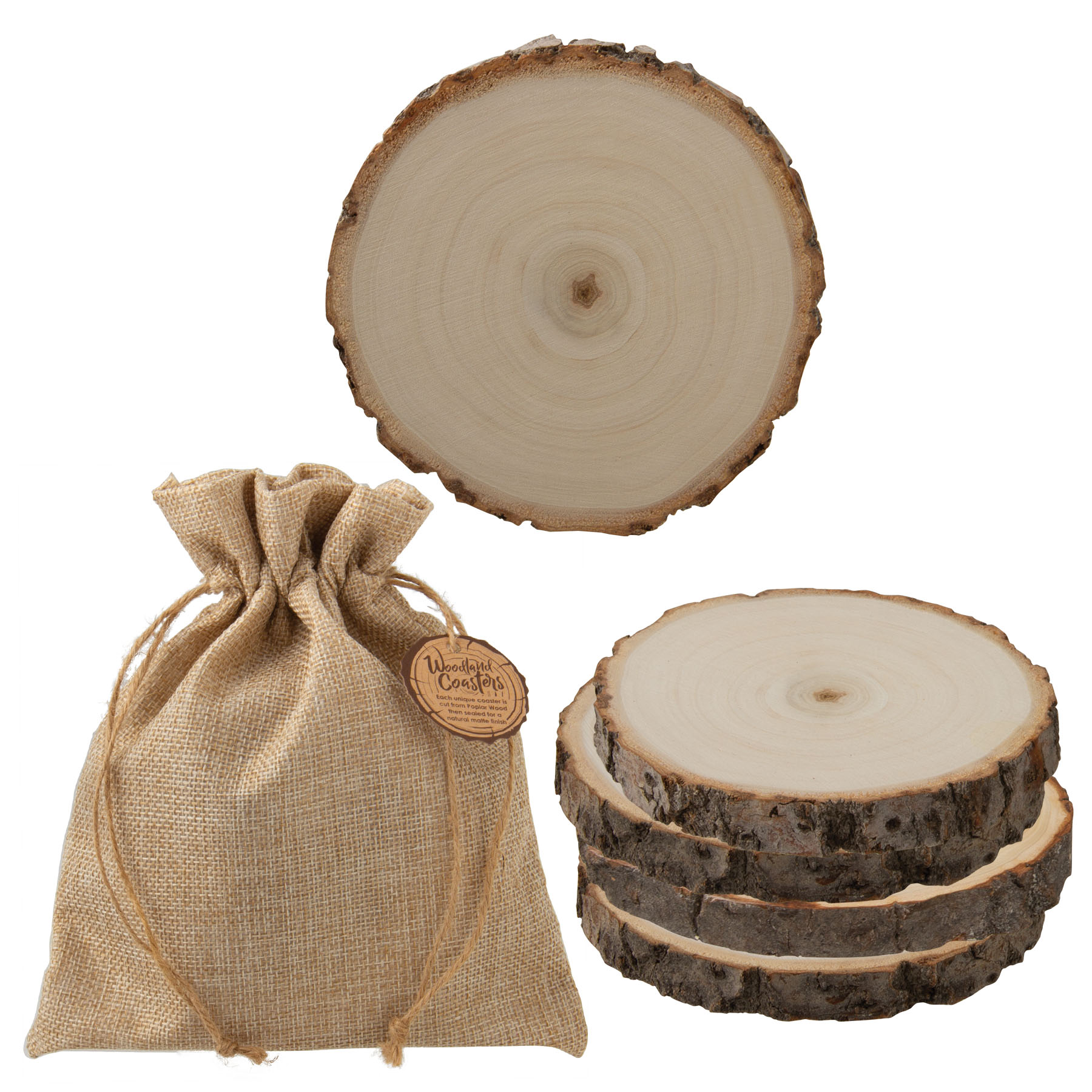 Woodlands Coaster Set 4