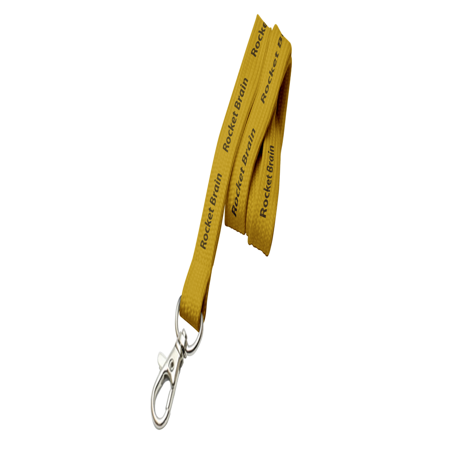 Tubular 3/8" Wide Lanyard 1