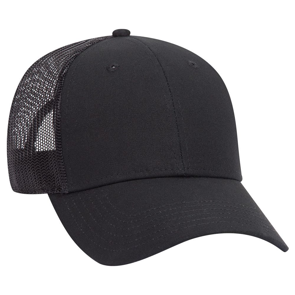 OTTO CAP® 6 Panel Low Profile Mesh Back Trucker Hat 8