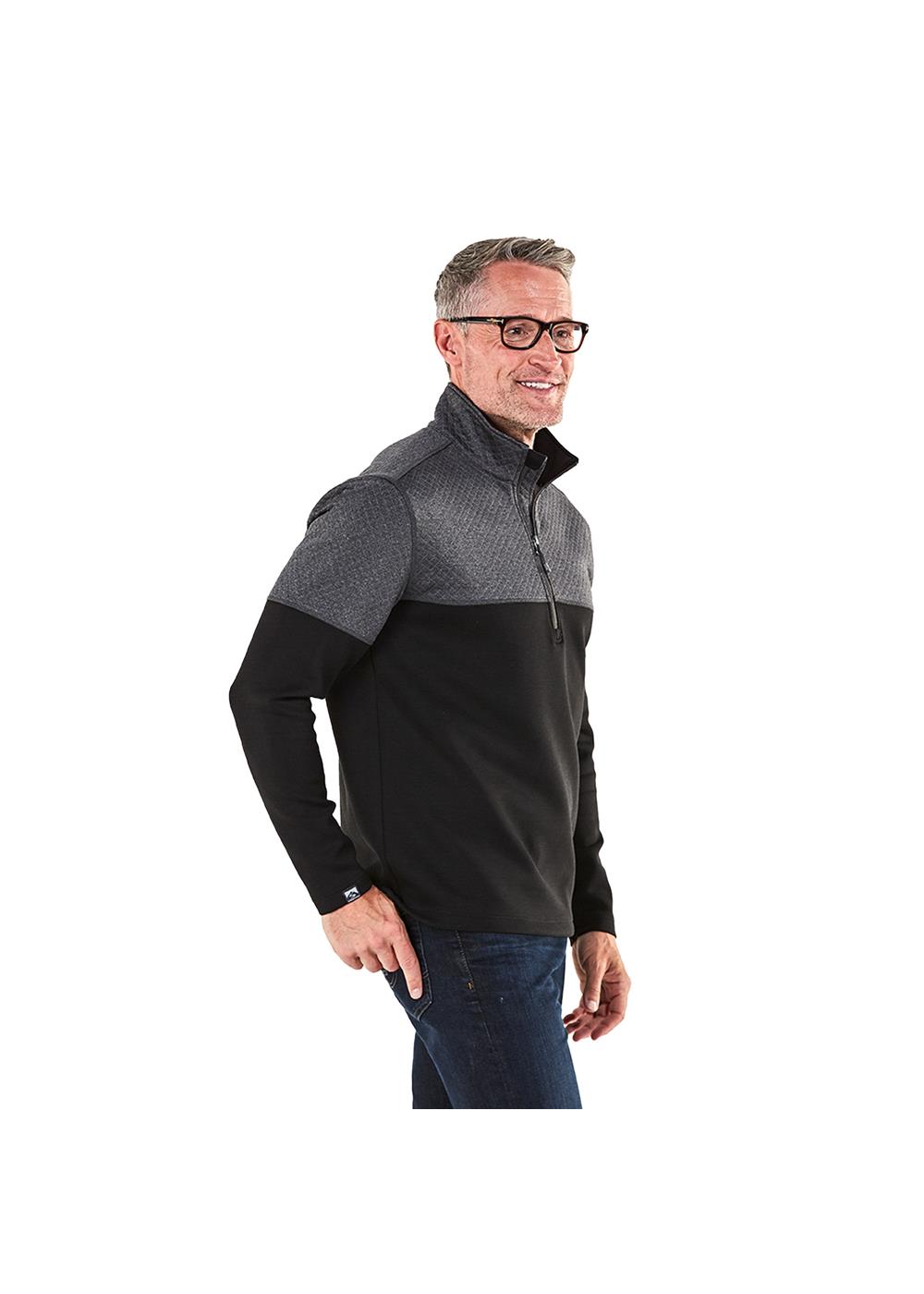 Storm Creek Men's Architect Quilted Quarter Zip 10