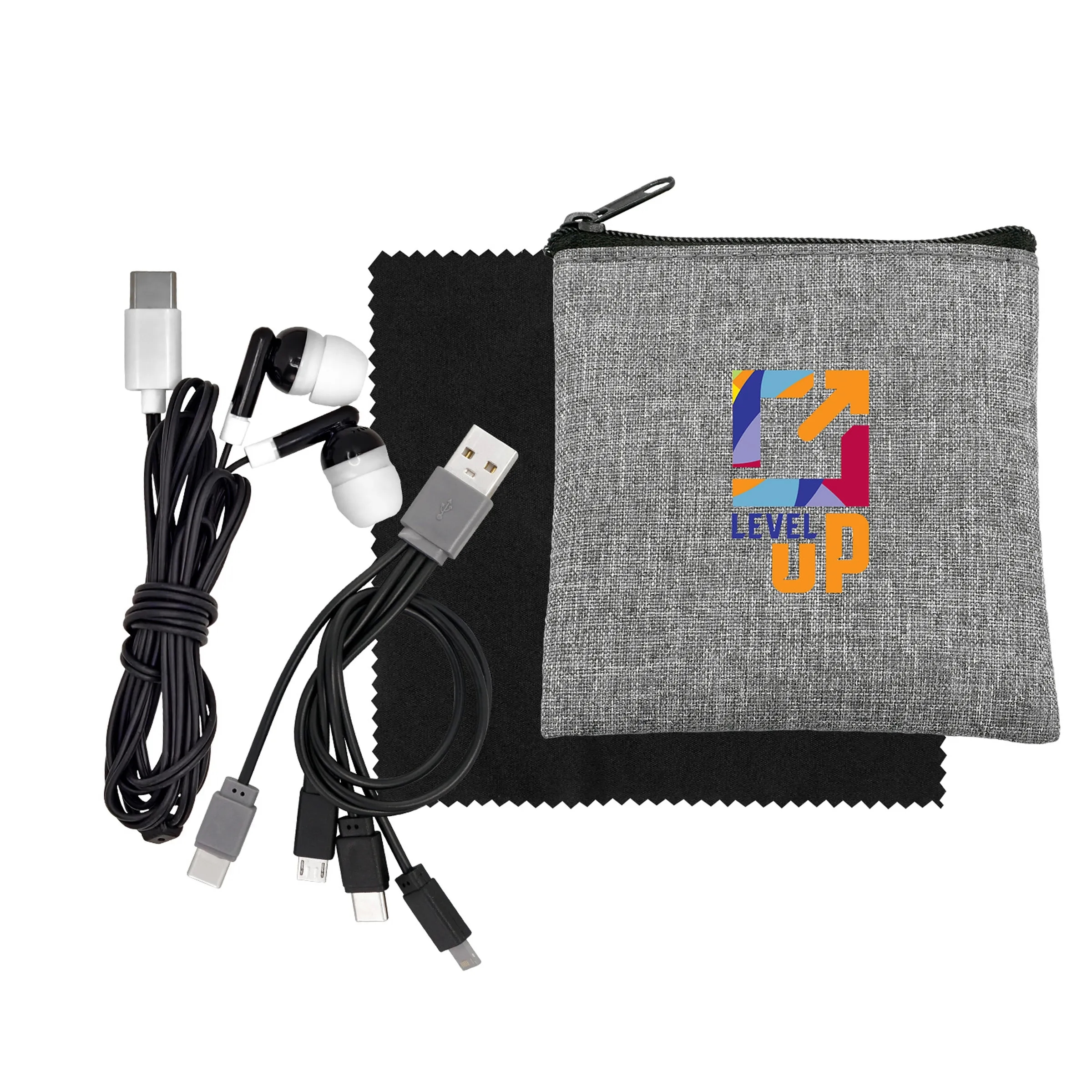 RECYCLED COLORFUL TRAVEL KIT 4