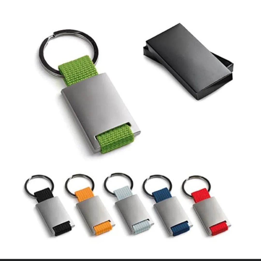 Metal Multi-color Braided Keychain 4