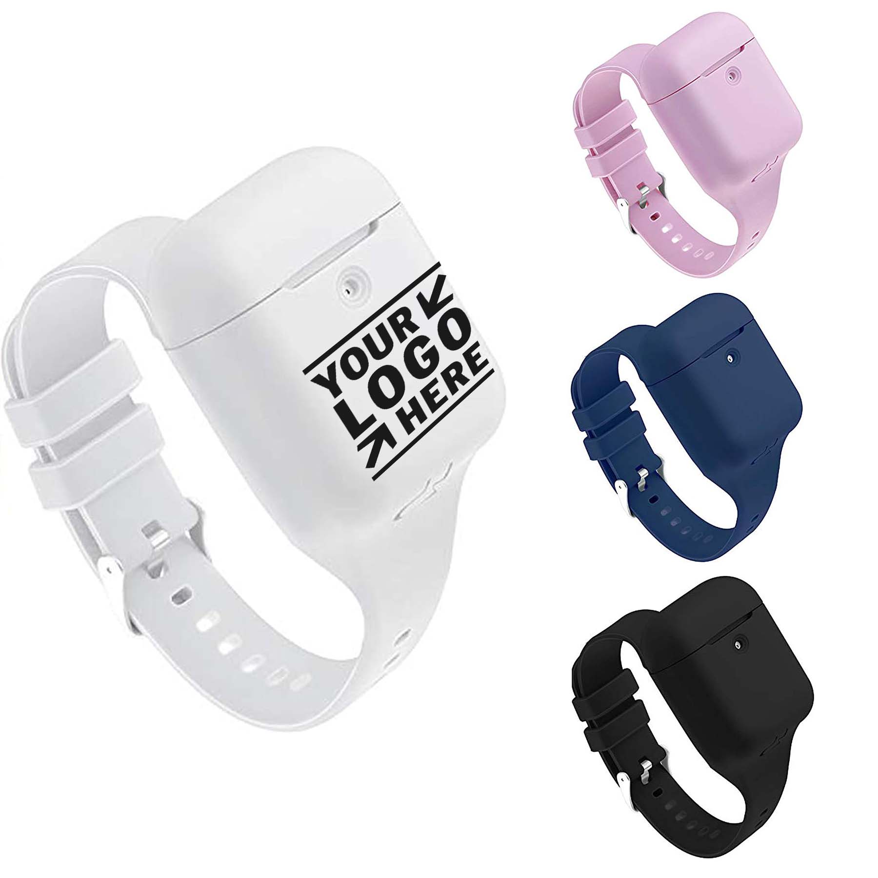 Silicone Wristband Compatible with AirPods Wrist Band Holder 2