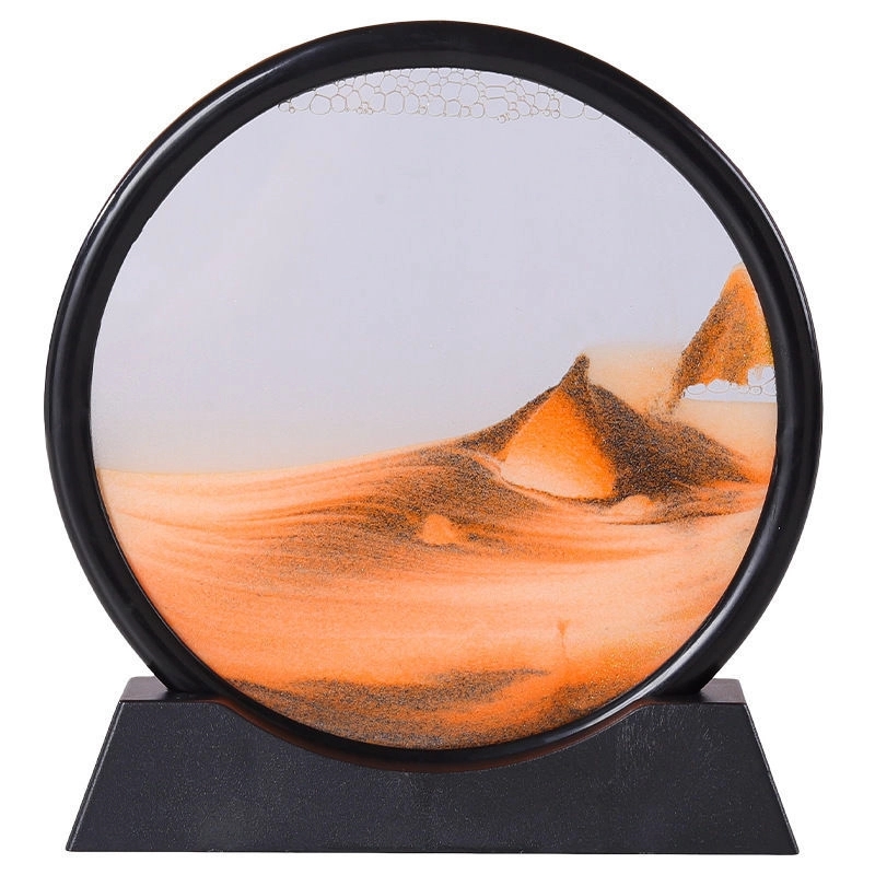 Creative Liquid Qauicksand Painting Art Hourglass 3