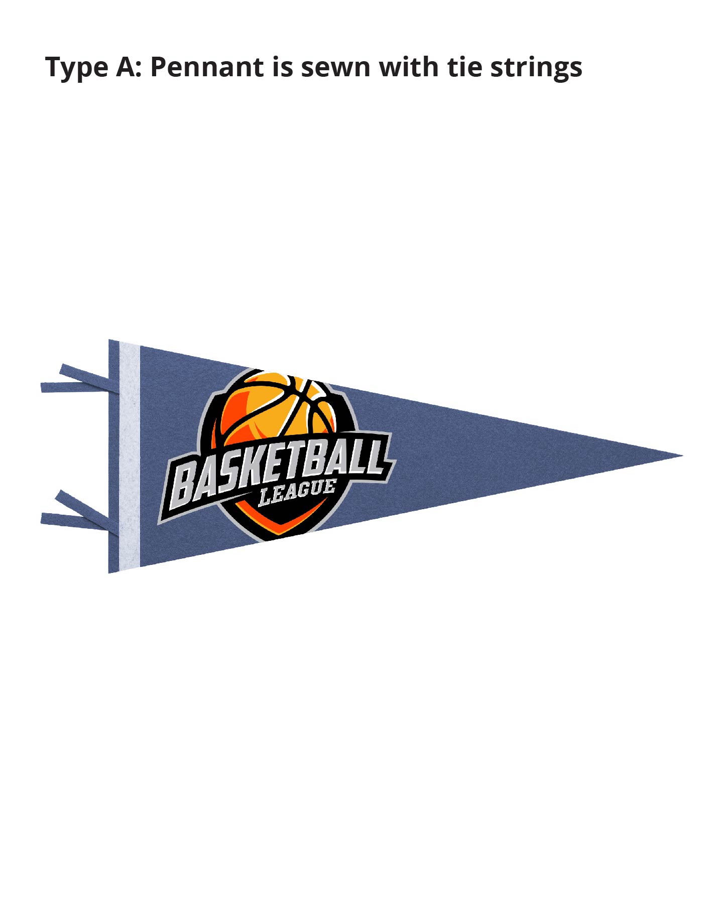 Felt Pennants Type A 280g (1.5ft x 3ft) 3