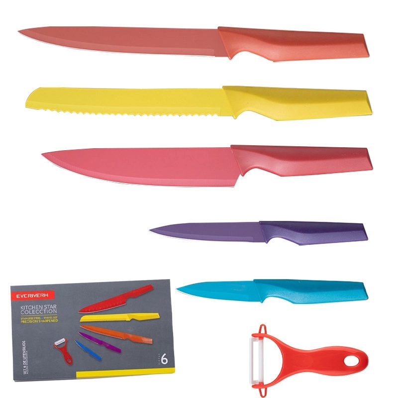 6Pcs Ceramic Knives Set For Kitchen 2