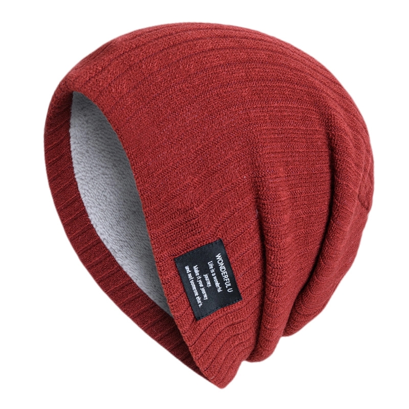 Knit Beanie Hat 3