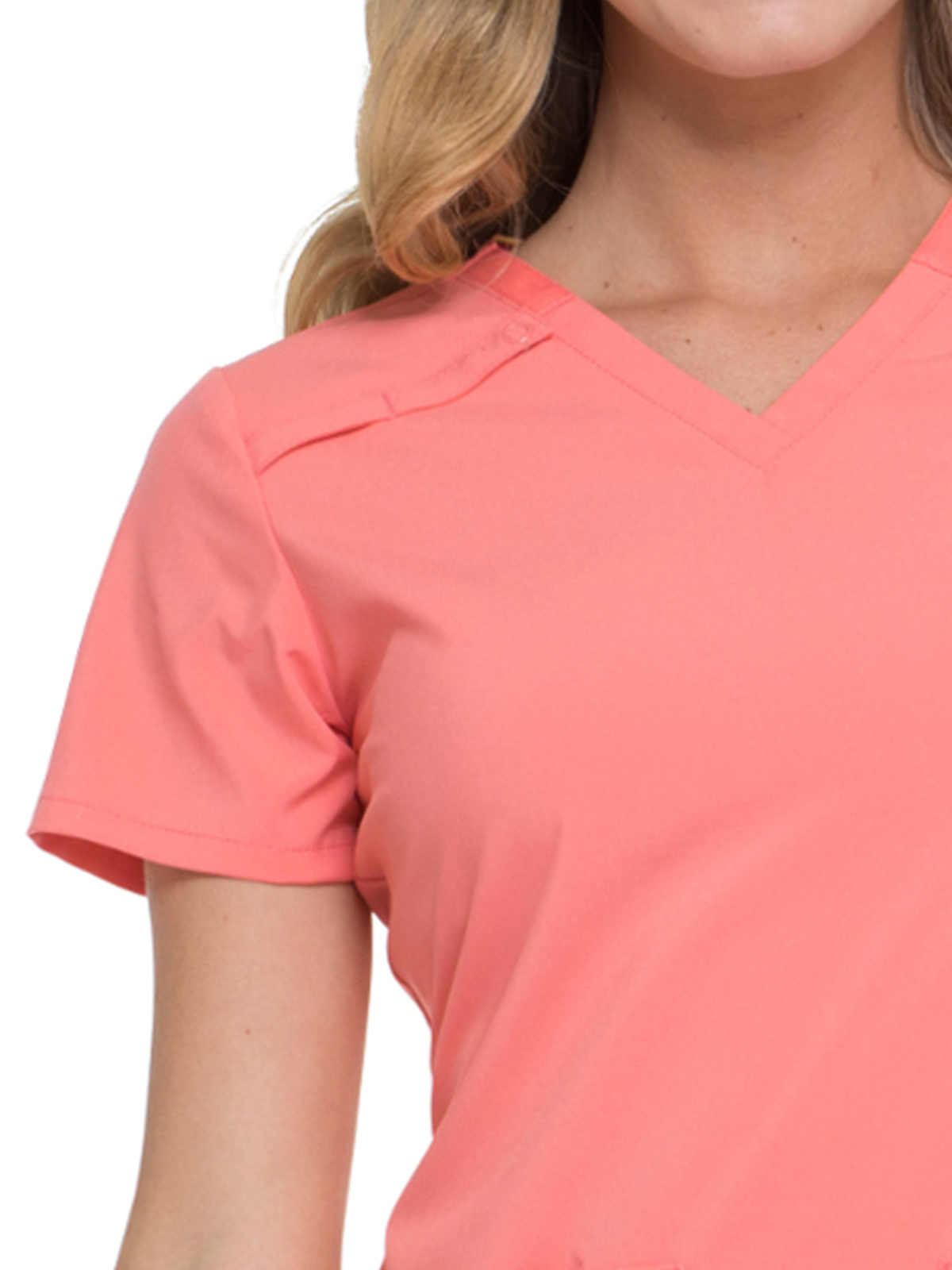 Dickies Medical - EDS Essentials - Women's 2-Pocket Contemporary V-Neck Top 14