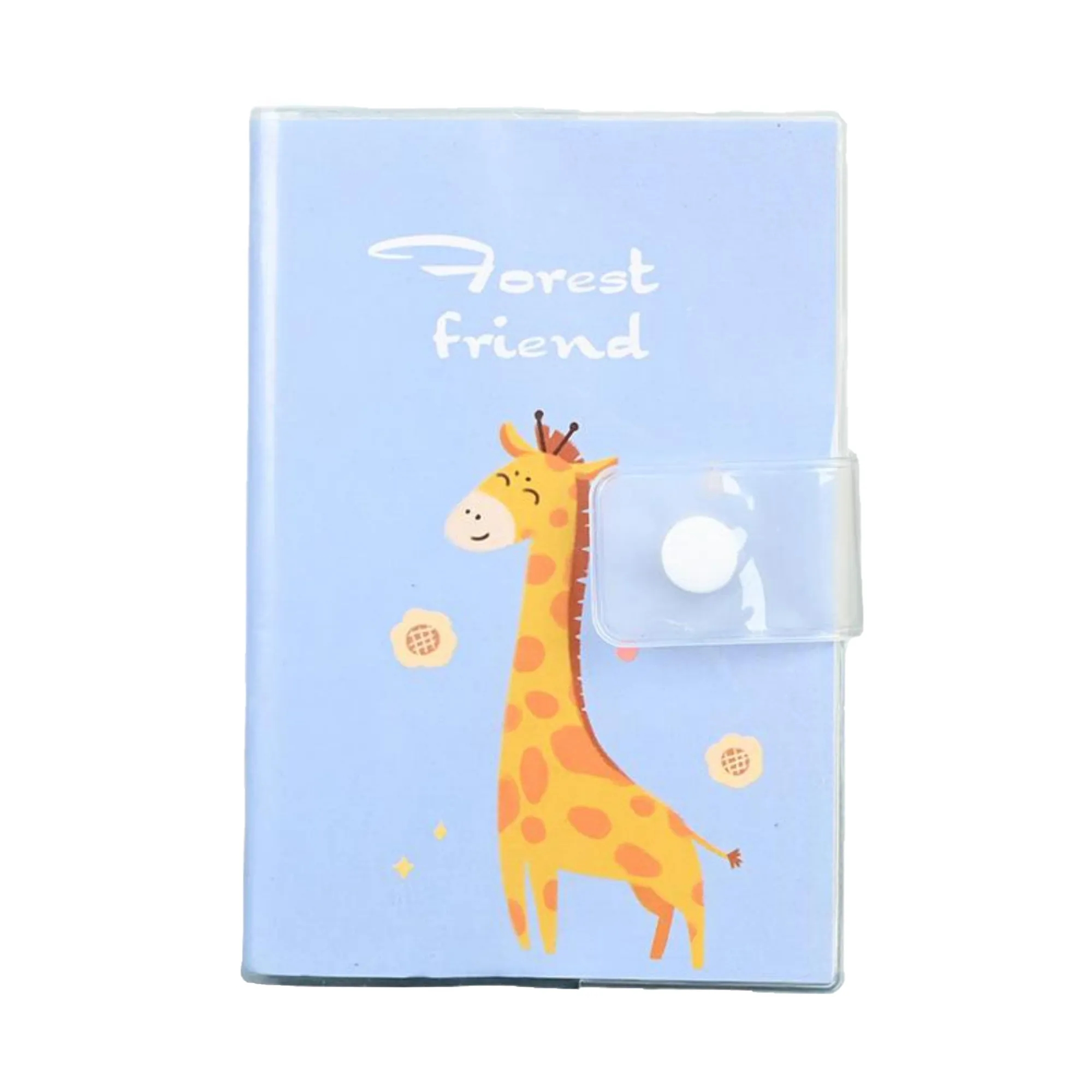 A5 PVC Waterproof Sleeve Button Notebook MOQ 100PCS 9