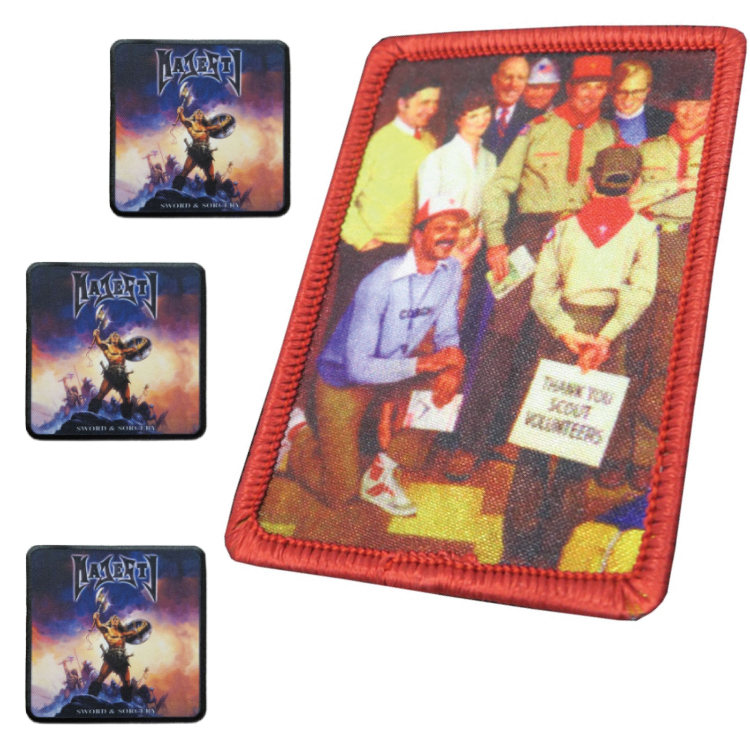 4" Full Color Heat Transfer Printing Patch 2