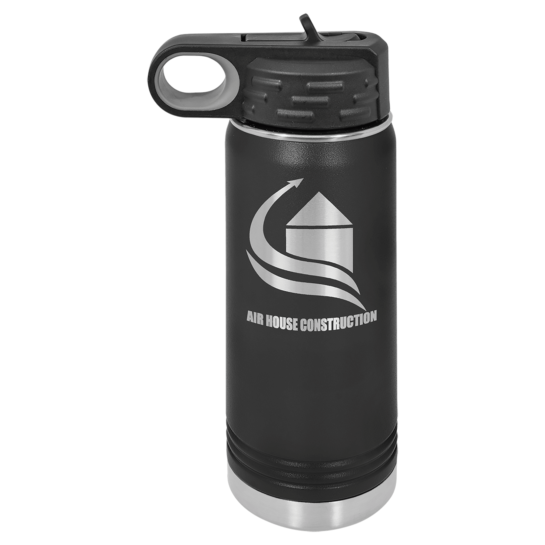 Polar Camel 20 oz. Black Water Bottle 2