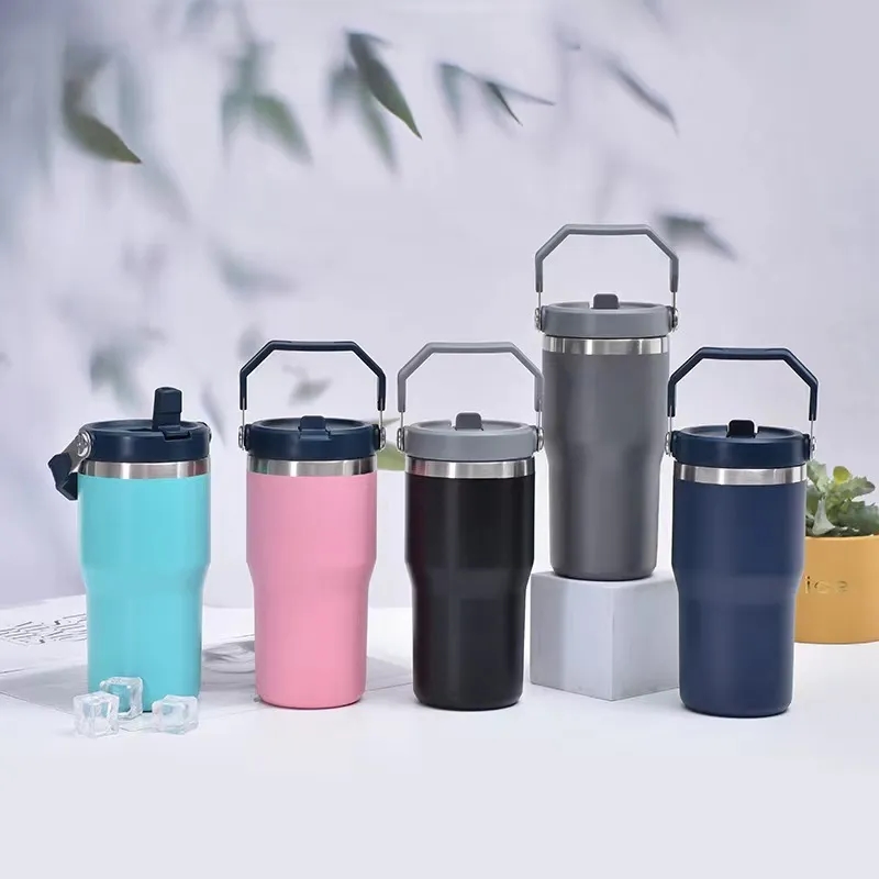 Stainless Steel Tumbler with Strawistbands 5