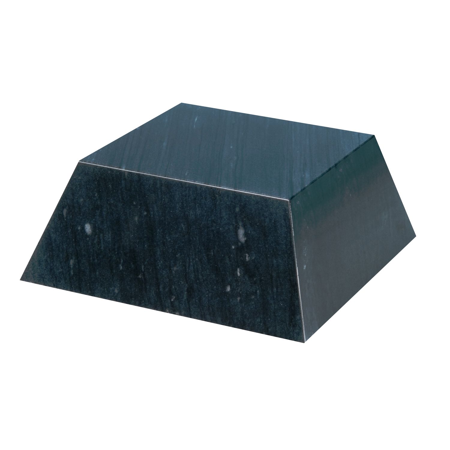 Large Black Marble Pyramid Base 1