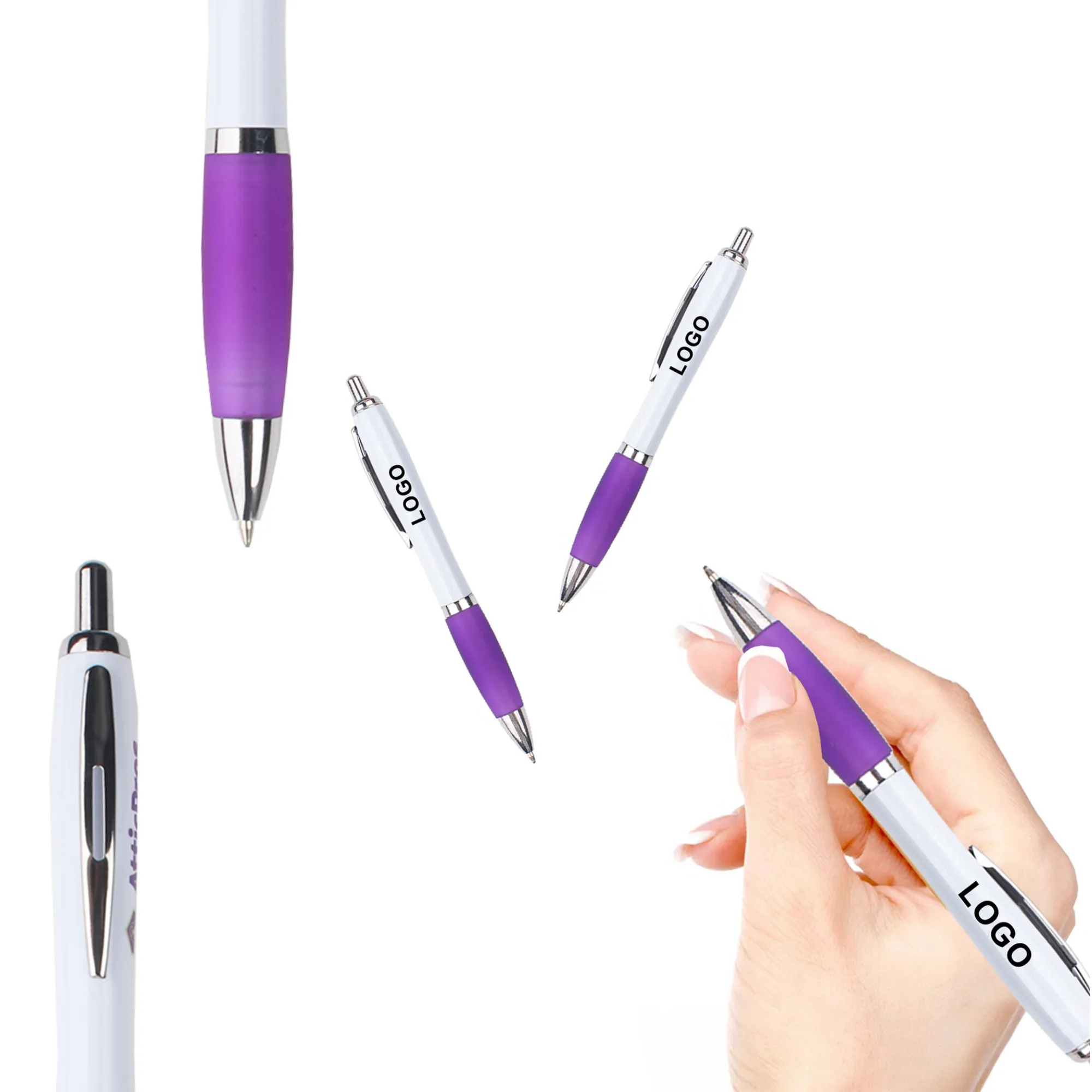 Corporate Promotion Gourd-Shaped Push Ballpoint Pen 4