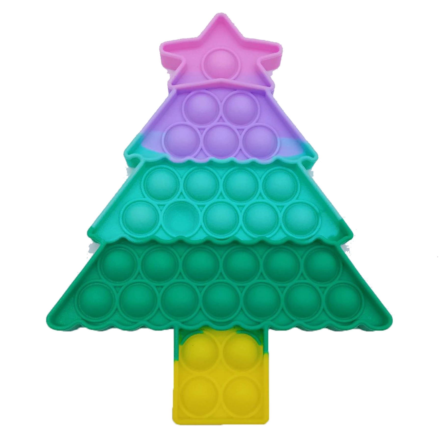 Big Christmas Pop Push Bubble Fidget Sensory Toy 3