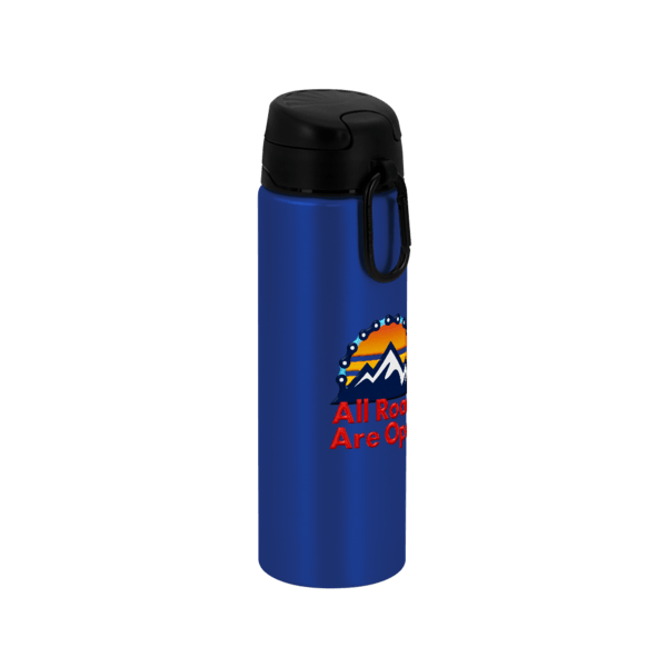 FastFlow Recycled Aluminum Bottle with Flip Lid, custom water bottle with logo imprint 47