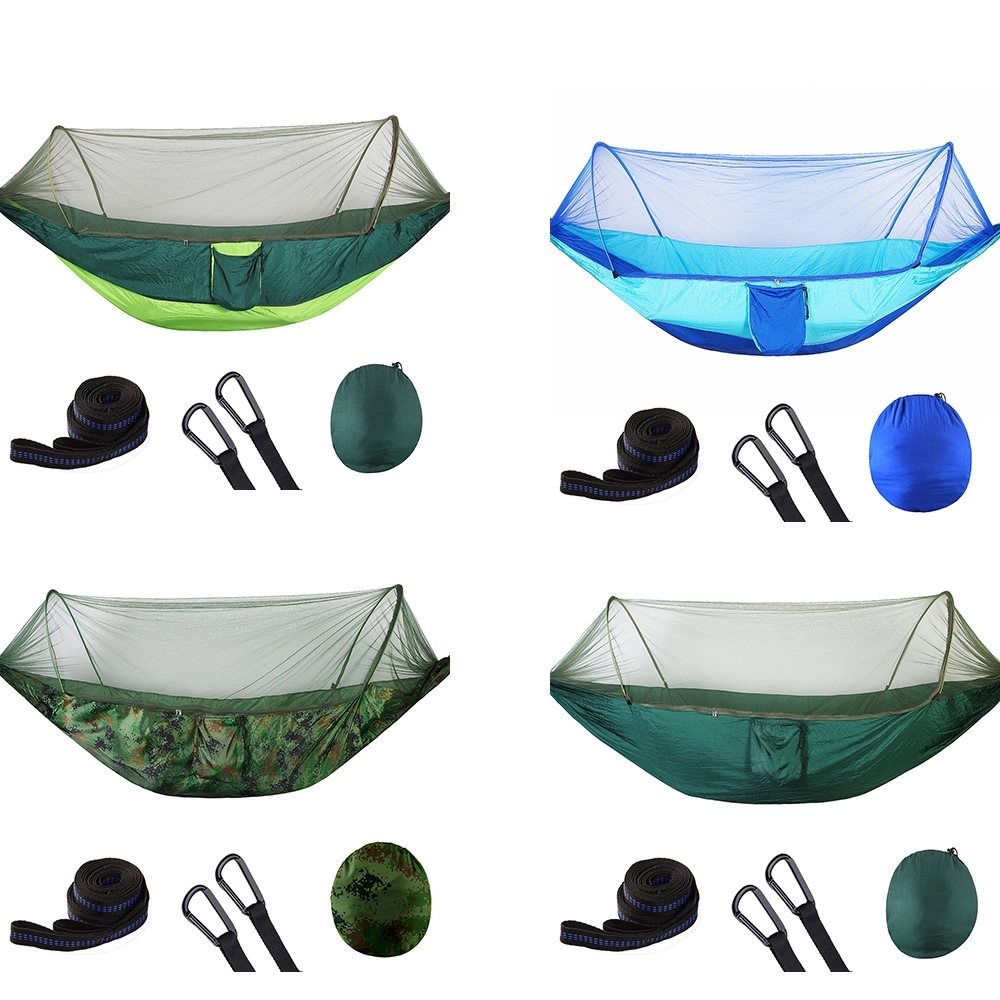 Large Camping Hammock With Net Mosquito 4