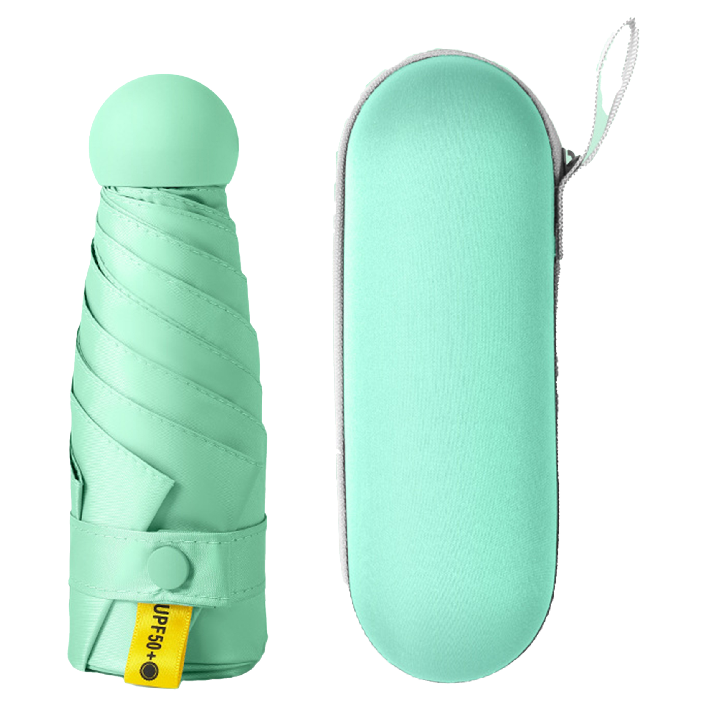 Fibre Portable Capsule Pocket Folding Umbrella 11