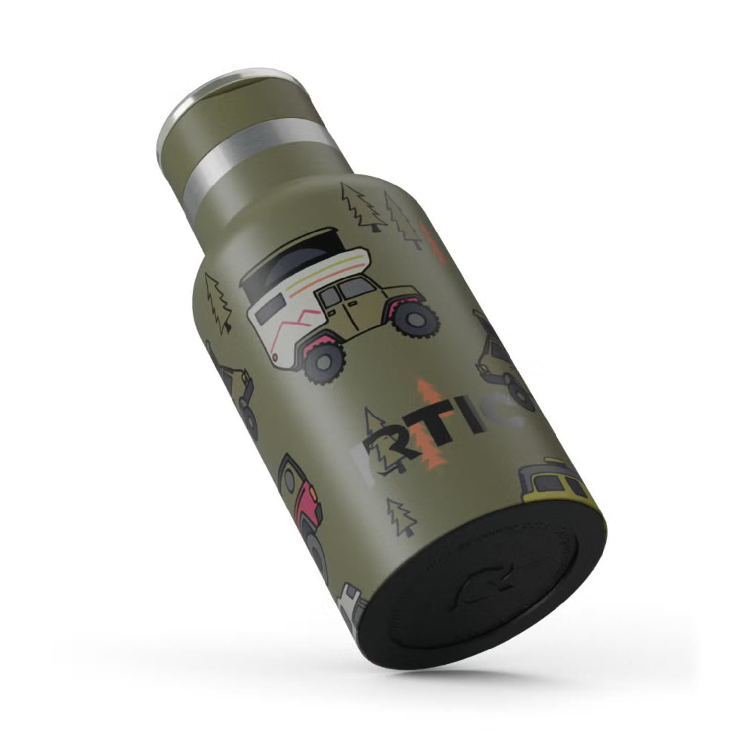 12 oz RTIC® Leak-Resistant Ceramic Lined Little Journey Camper Water Bottle 4