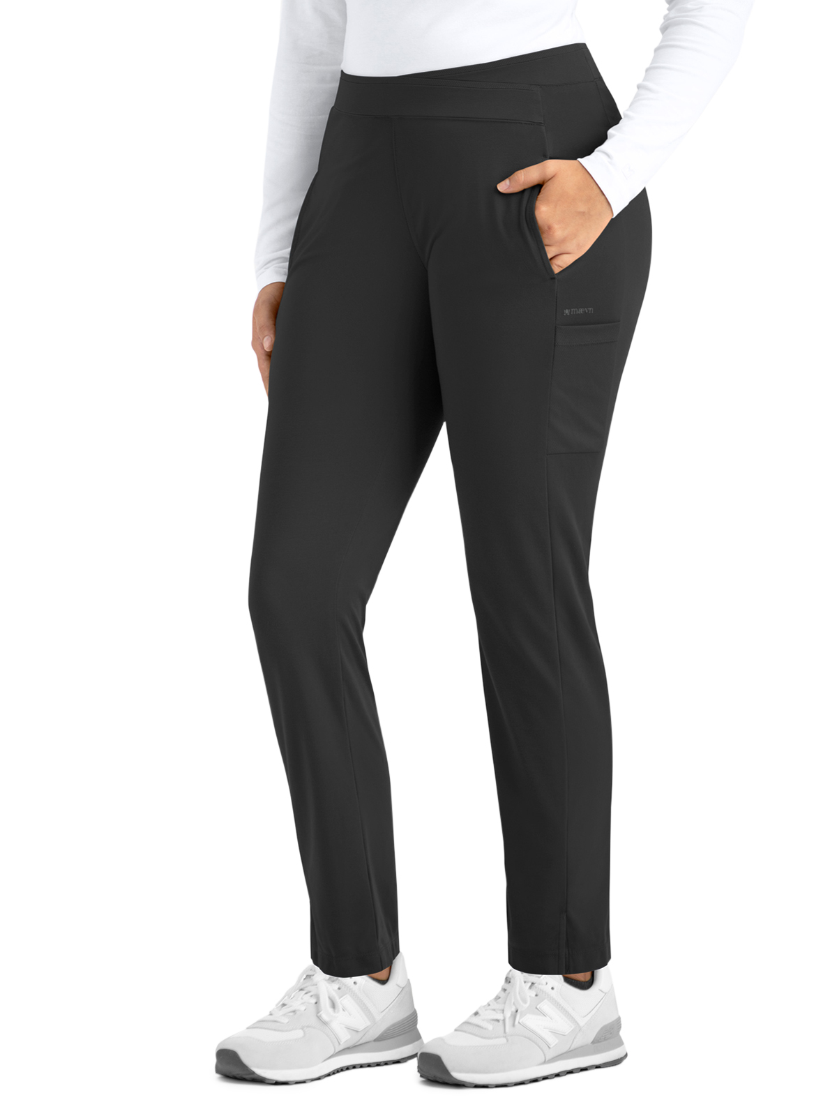 Maevn - Focus - Women's Four-Pocket Wrapped Waist Tapered Pant 10
