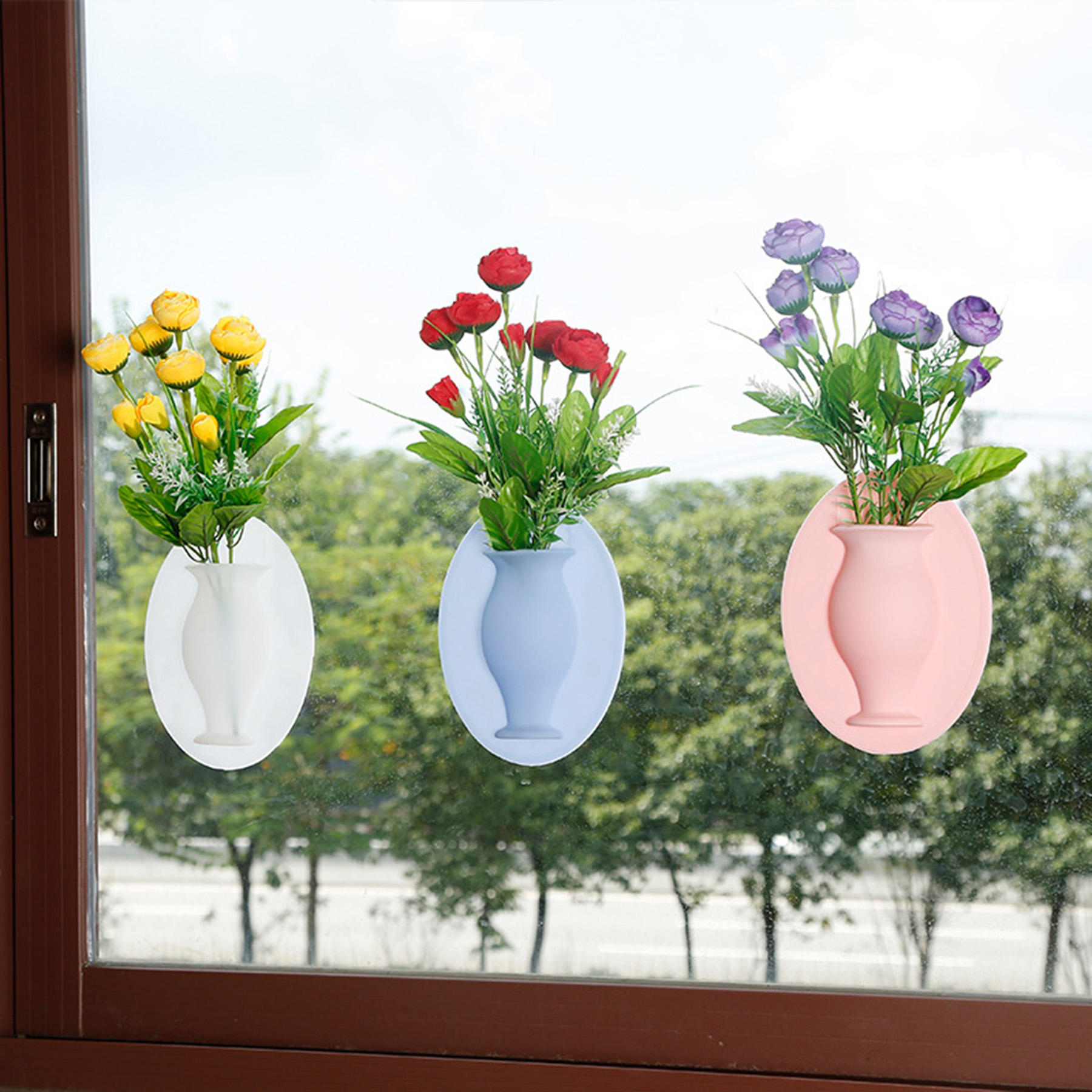 Wall Silicone Vase 2