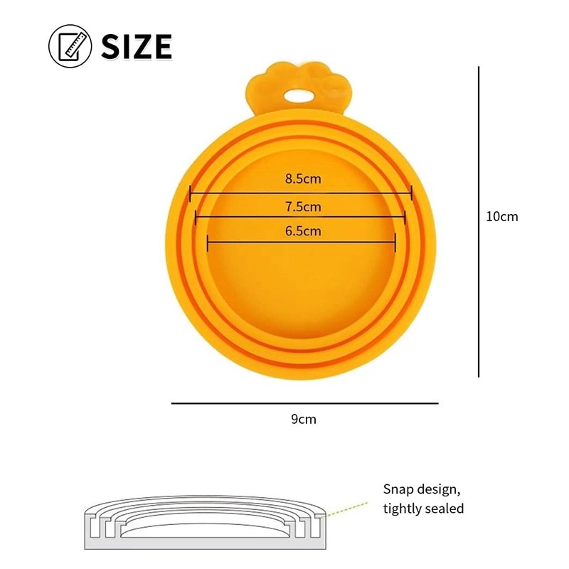 Silicone Pet Food Lid 2