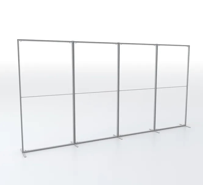 SEG Portable Straight Line Queuing Panel 4