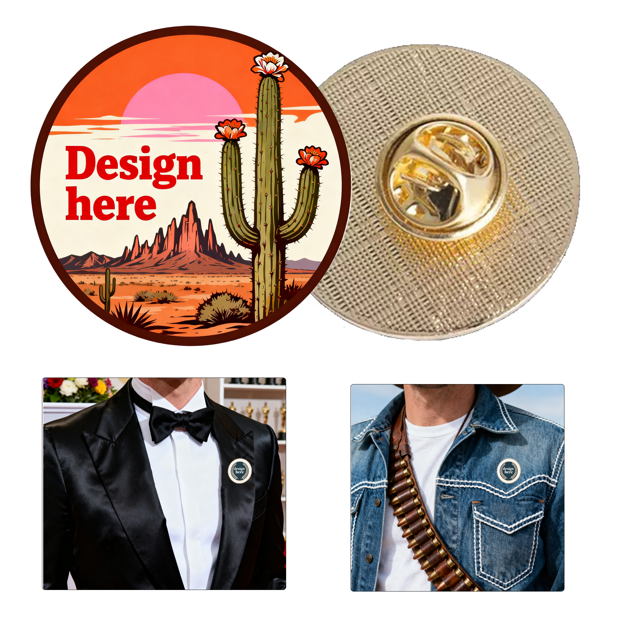 Custom Sports Team Pins Corporate Logo Badges 2