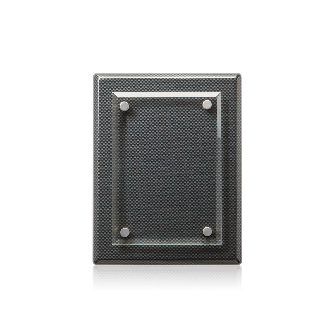 Caledon Plaque - Carbon Fibre/Silver 3