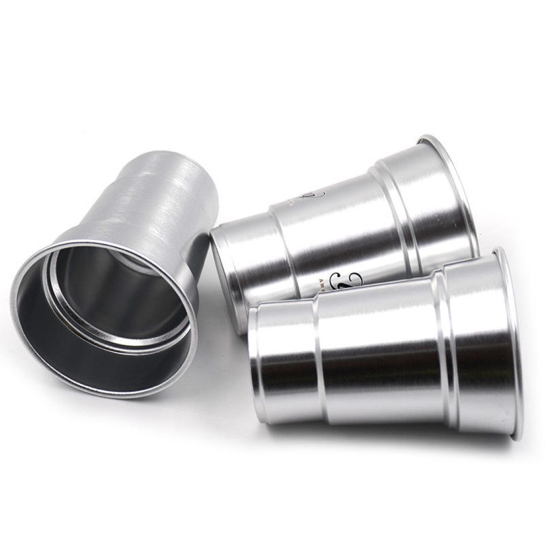 Reusable disposable recyclable aluminum cup 3