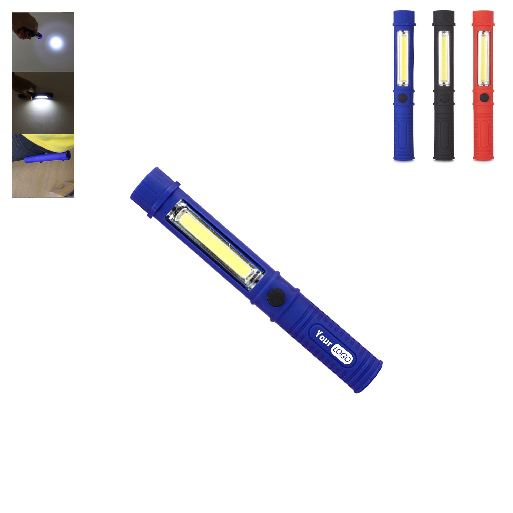 Camping LED Mini Portable Work Light Flashlight 4