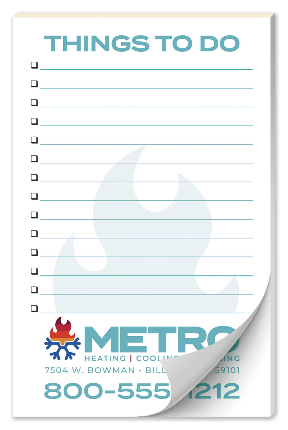 Scratch Pad / Notepad - 25 Sheets - 3.625x5.625 2