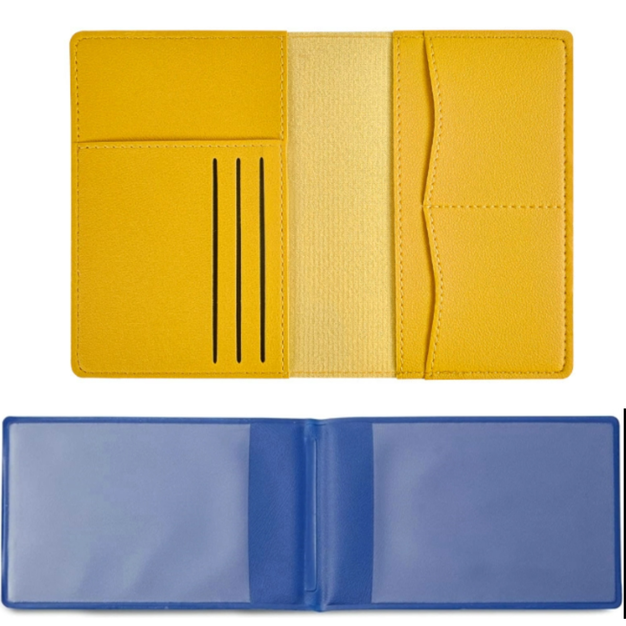 PU Insurance Cover with 1 Clear Sleeve Protector 3