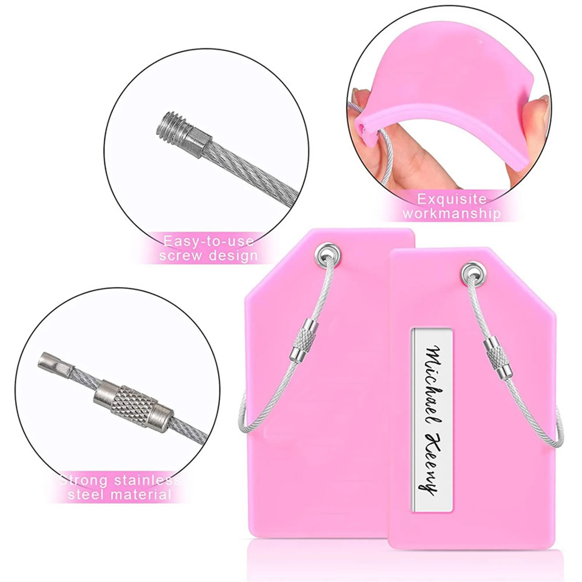 Silicone Luggage Tag 1