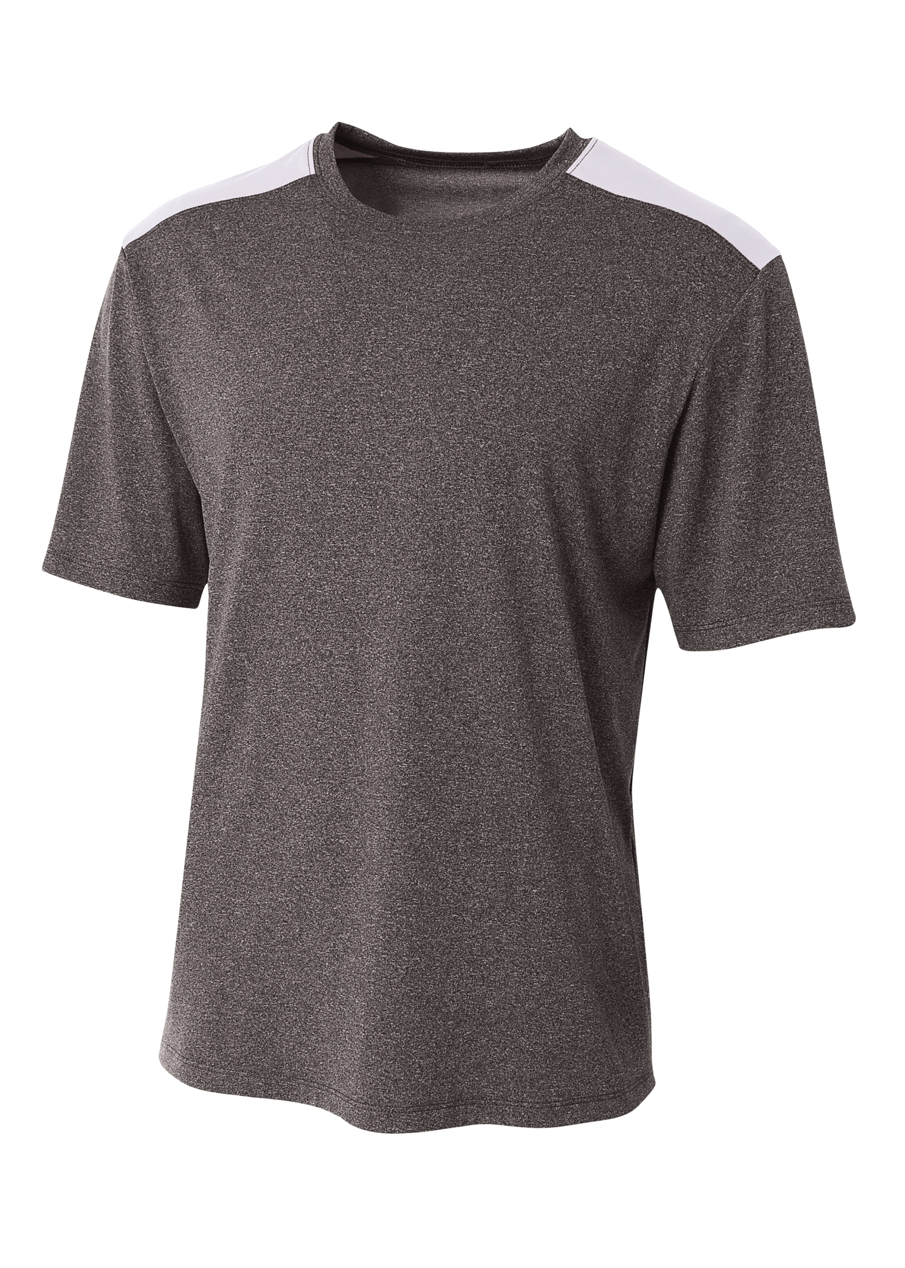 A4 Tourney Heather Short Sleeve Color Block 2