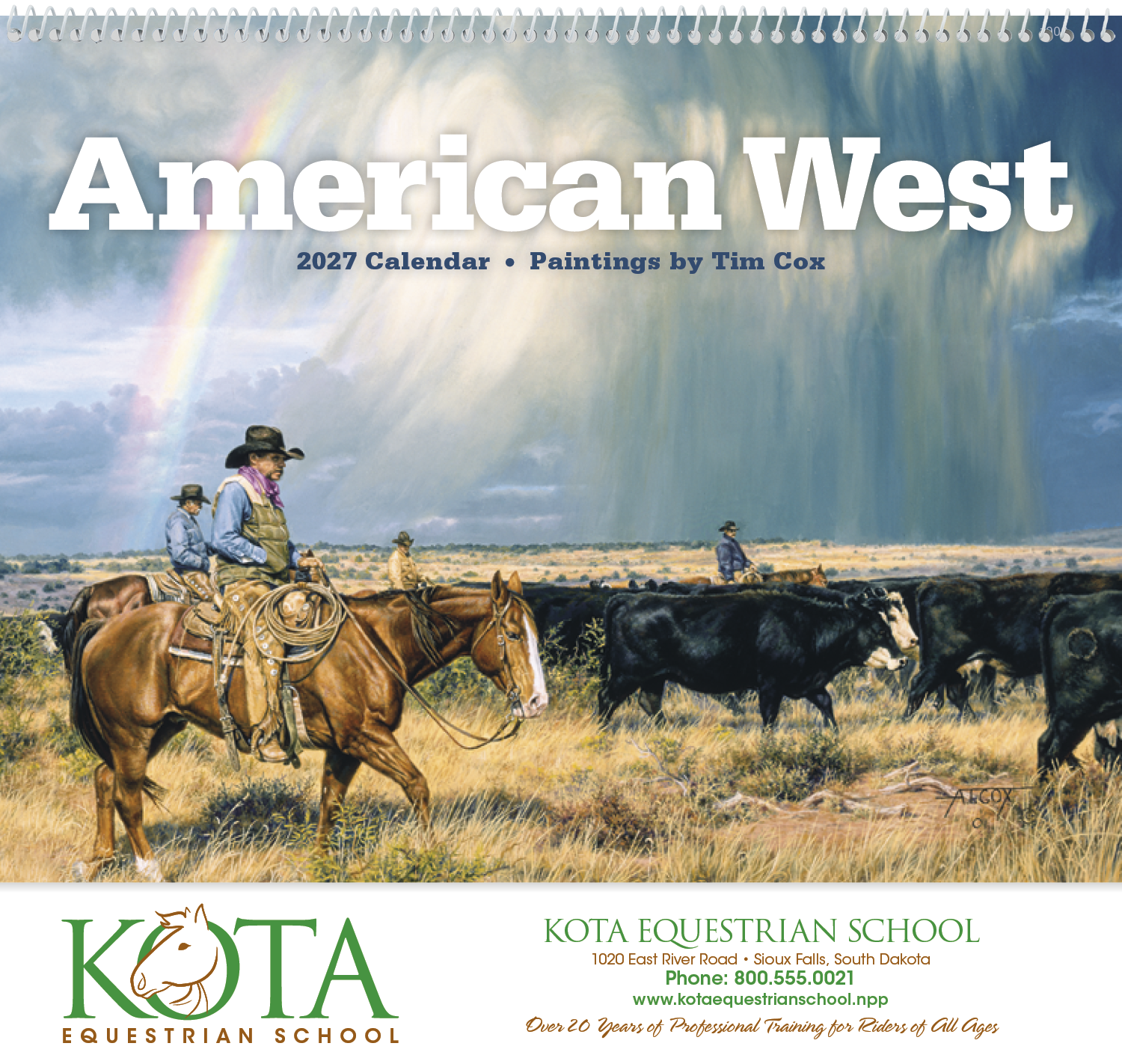 Triumph® Calendars American West by Tim Cox Calendar 37