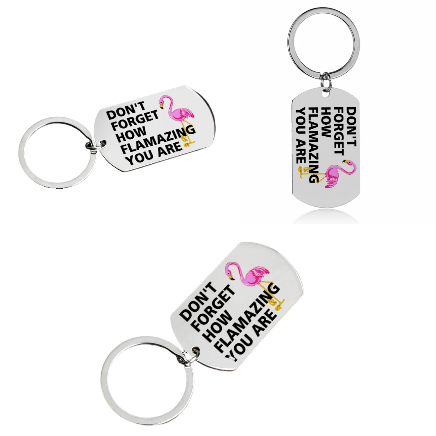 Zinc Alloy Elegance Keychain 3