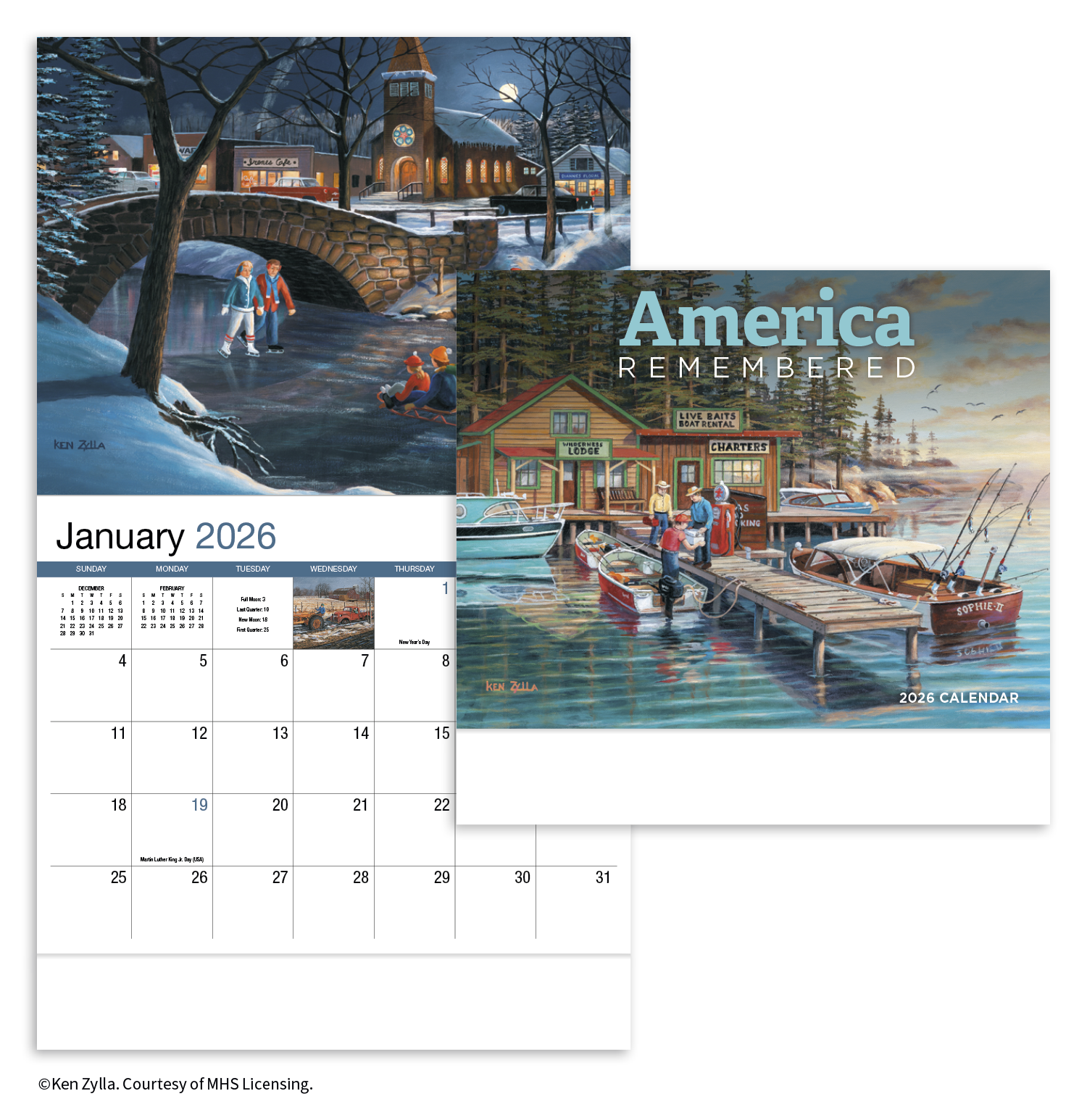 HotLine® Products America Remembered Appointment Calendar - Stapled 39