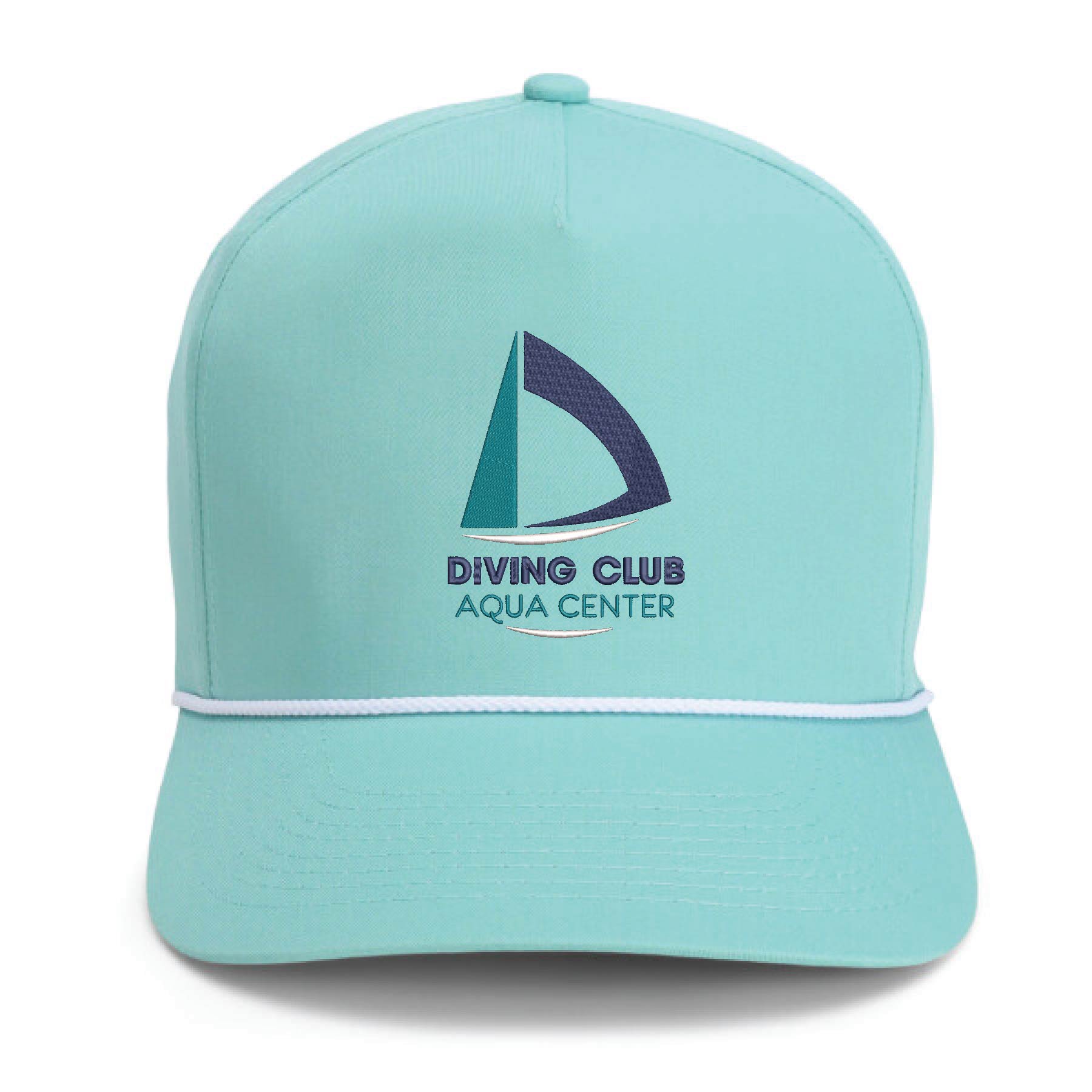 Imperial 5056 5-Panel The Barnes Cotton Rope Cap w/ Leatherette Patches or Embroidery