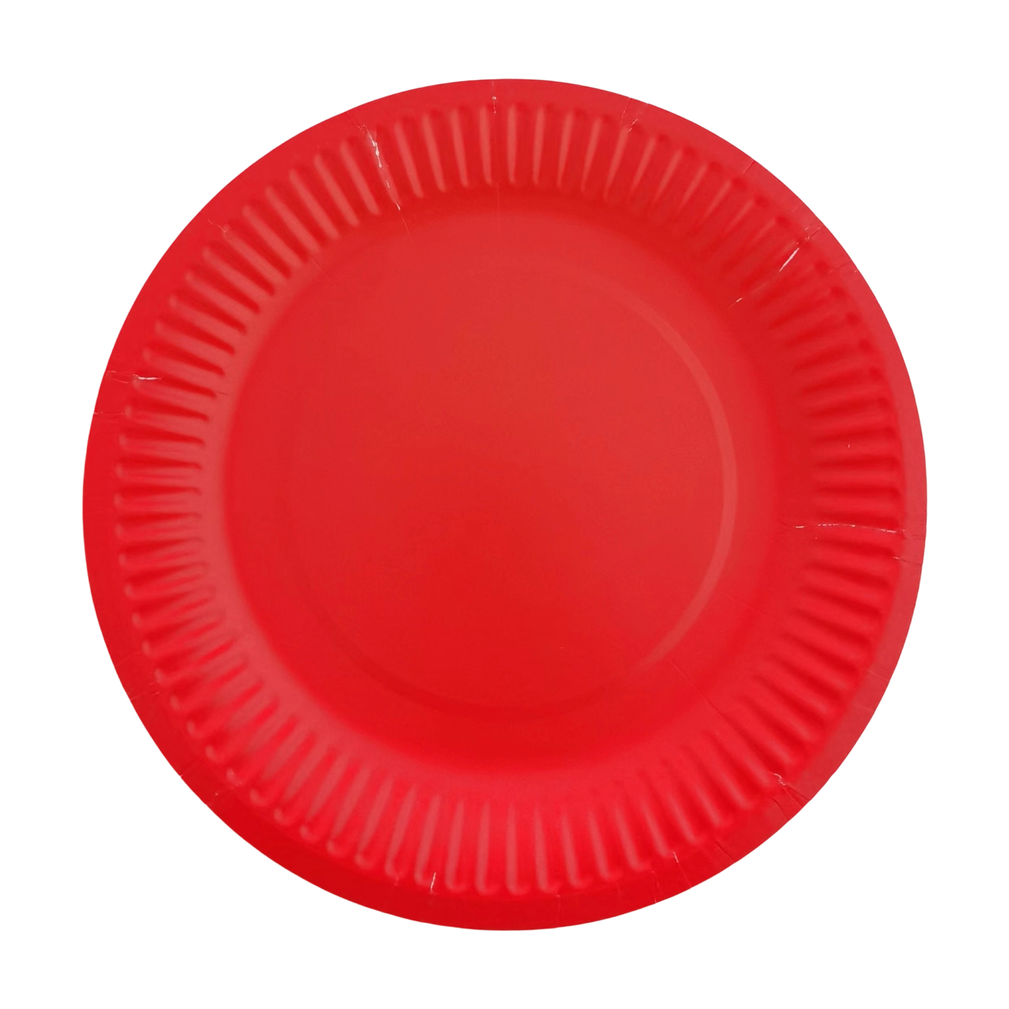 Nine Inch Party Paper Plate Food Safe Disposable 4