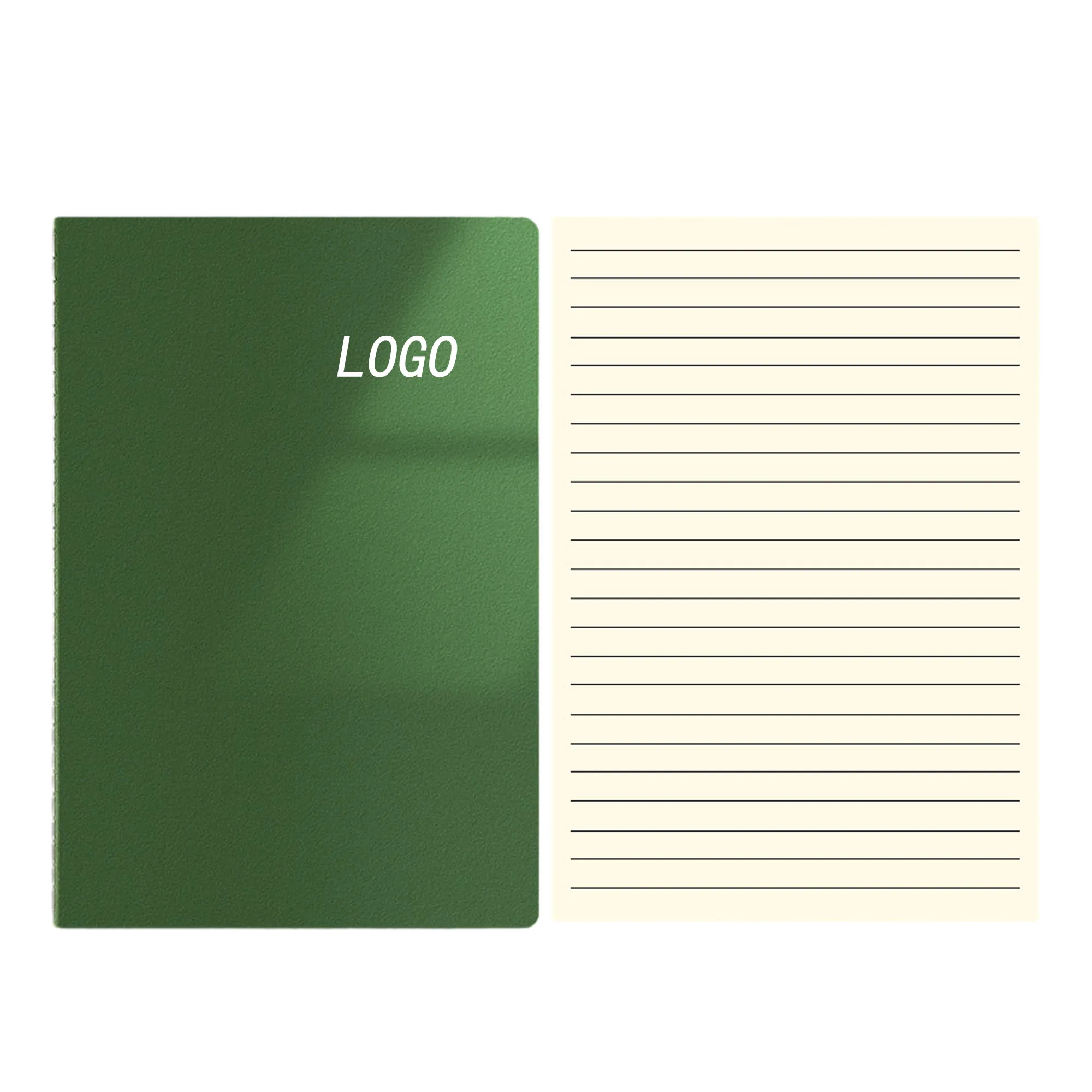 Customized Kraft Shell Horizontal Line Notebook 5
