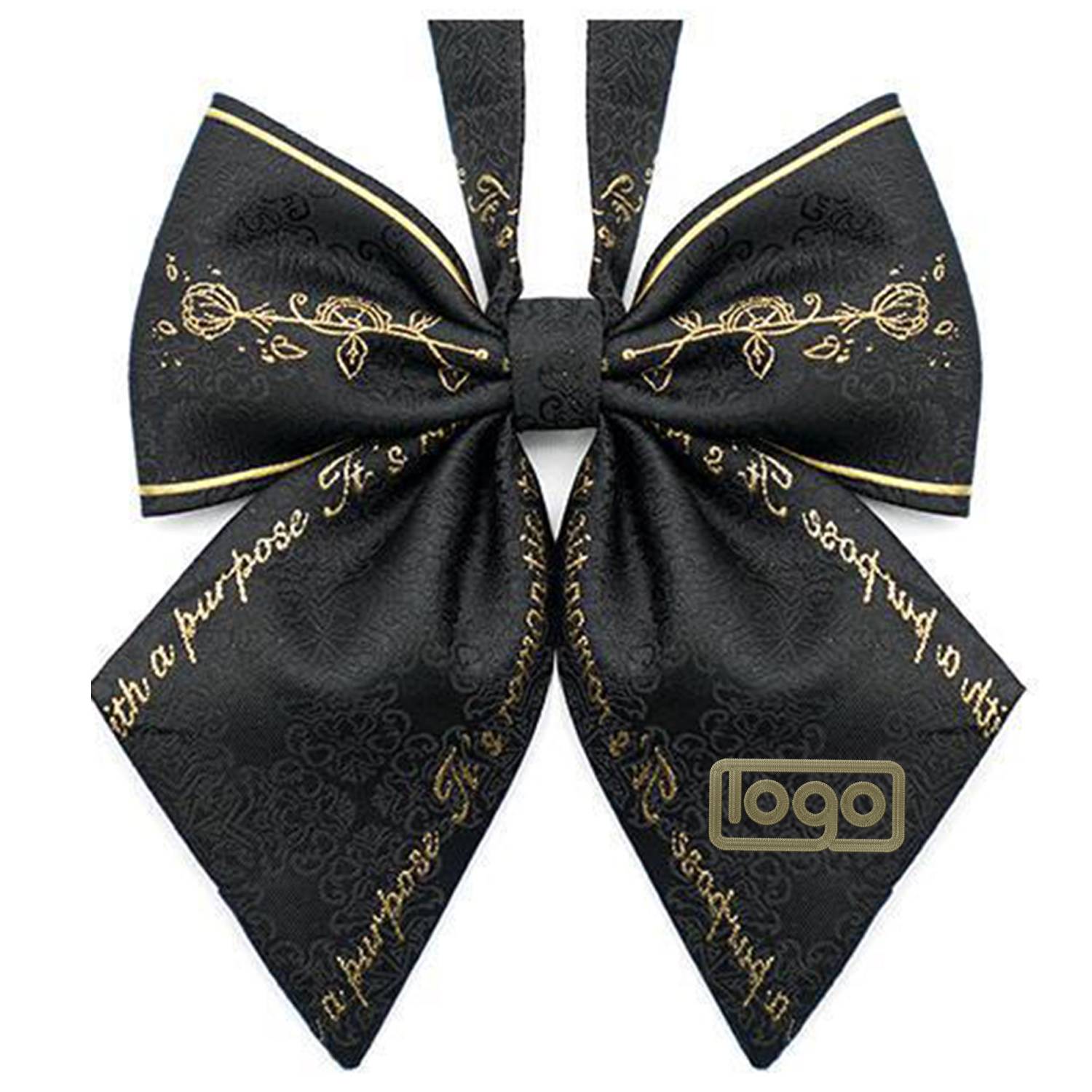 Gothic Rose Bow Tie 7